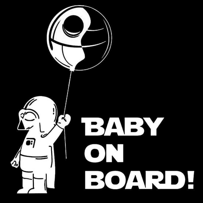 "Baby on Board" Aufkleber