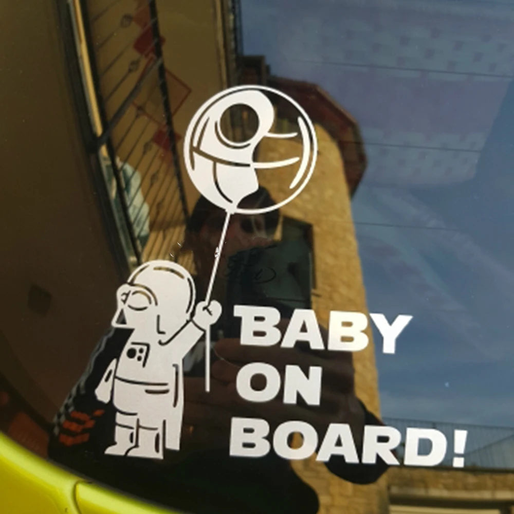 "Baby on Board" Aufkleber