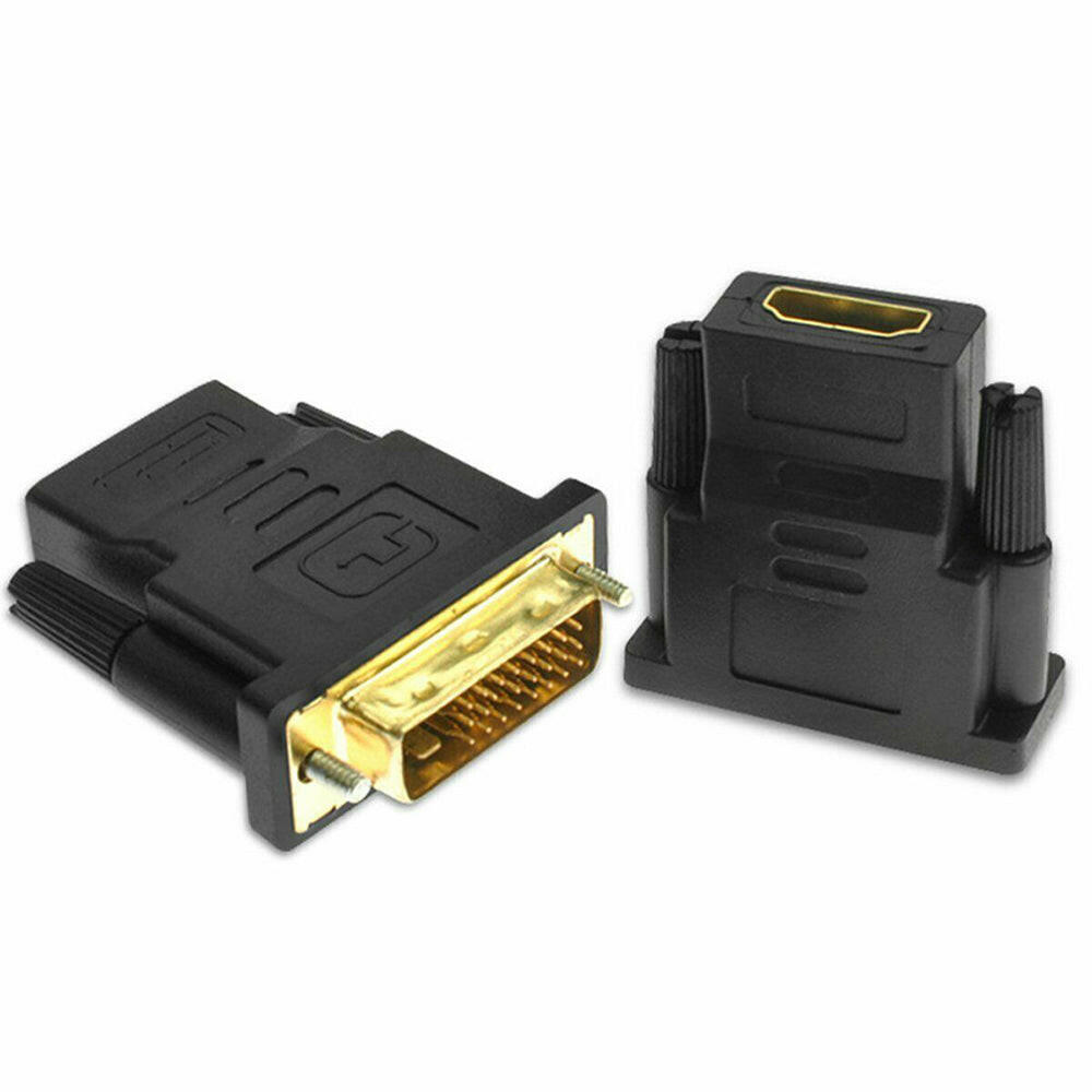 DVI zu HDMI Adapter / DVI 24+1 zu HDMI- Plug & Play / DVI Male to HDMI-compatible