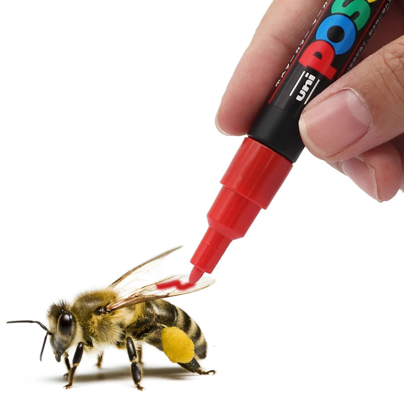 Bienen-Königin-Marker Stift 5 Farben - Bienenhaltungswerkzeug