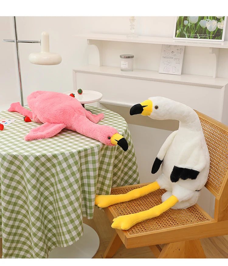 50cm-190cm Pinkes Flamingo Kuscheltier