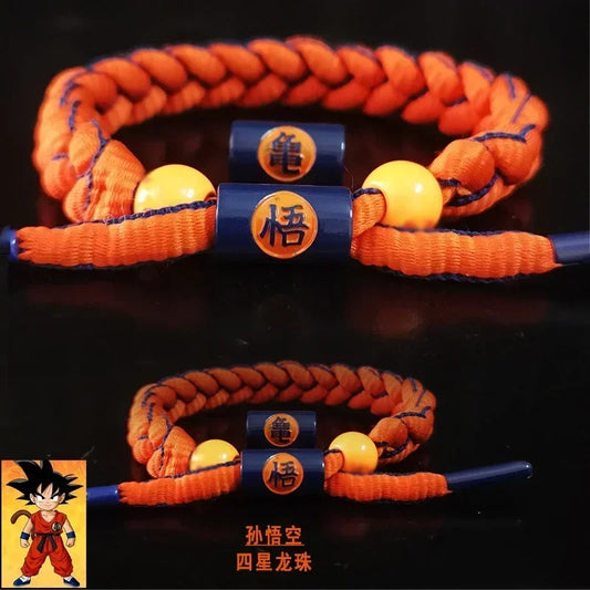 Dragen Ball - Handgewebtes Action-Figuren Armband