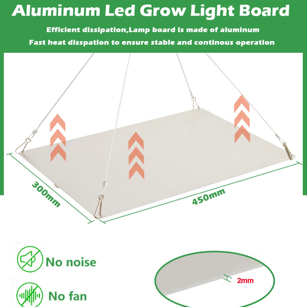 Samsung LM281B Quantum LED Growlicht für Wachstum und Blüte