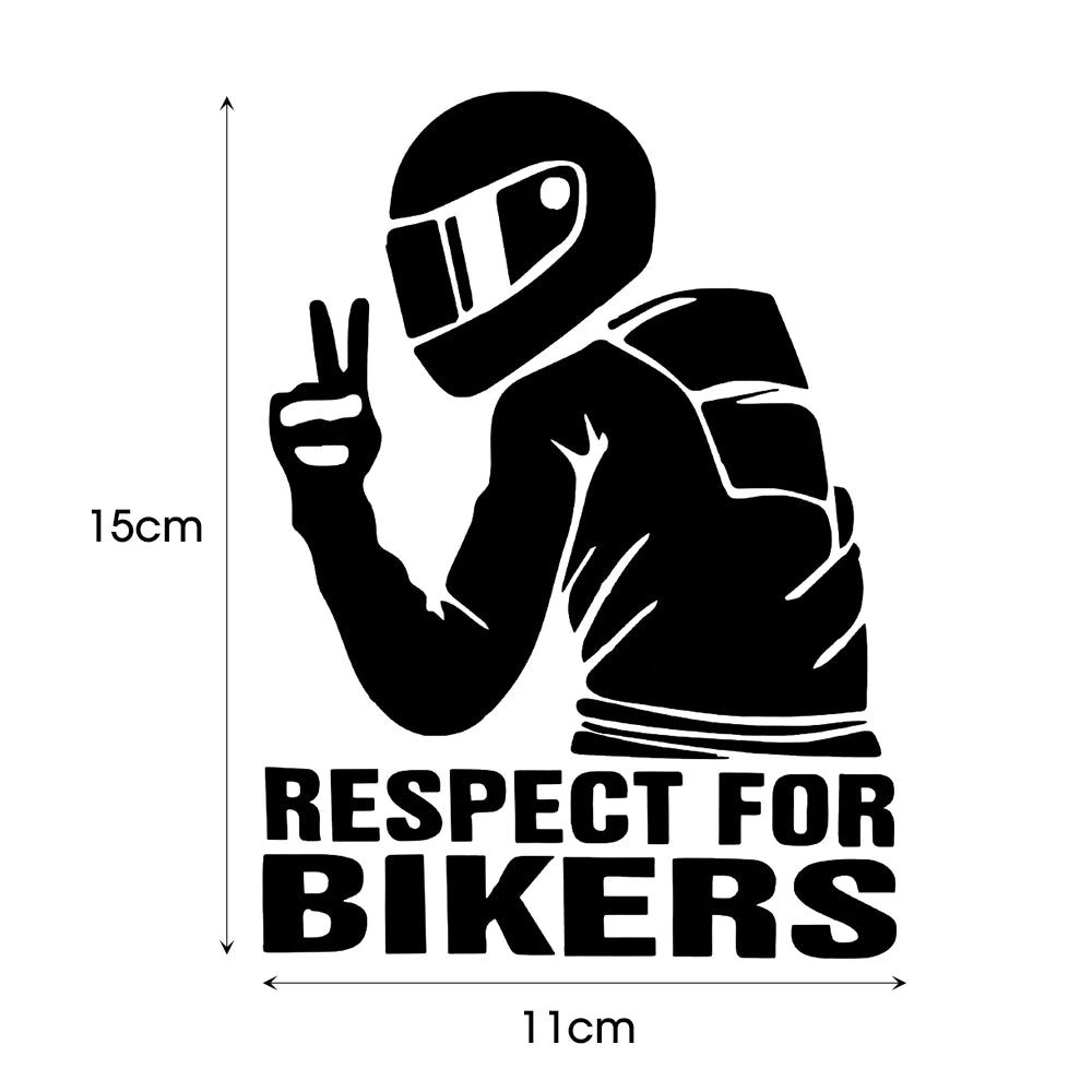 Respect for Bikers Aufkleber