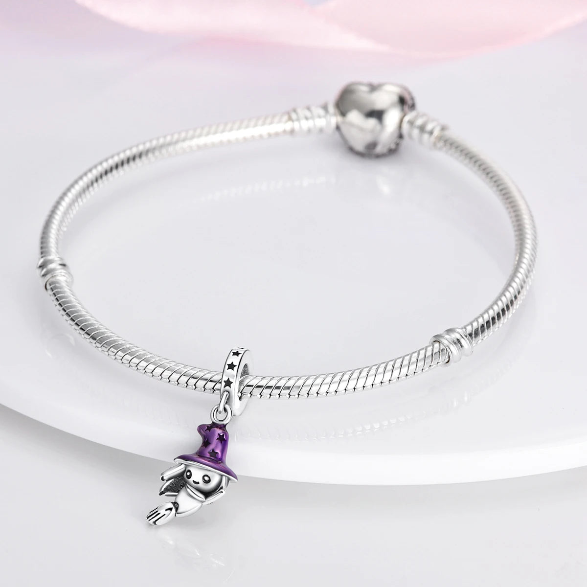 Silber Sunflower Glücksbringer für Pandora Armbänder