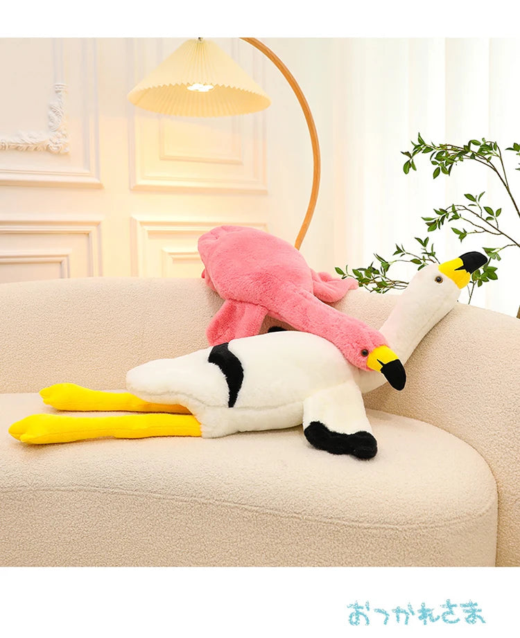 50cm-190cm Pinkes Flamingo Kuscheltier