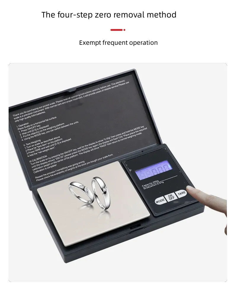 Elektronische Feinwaage/Taschenwaage