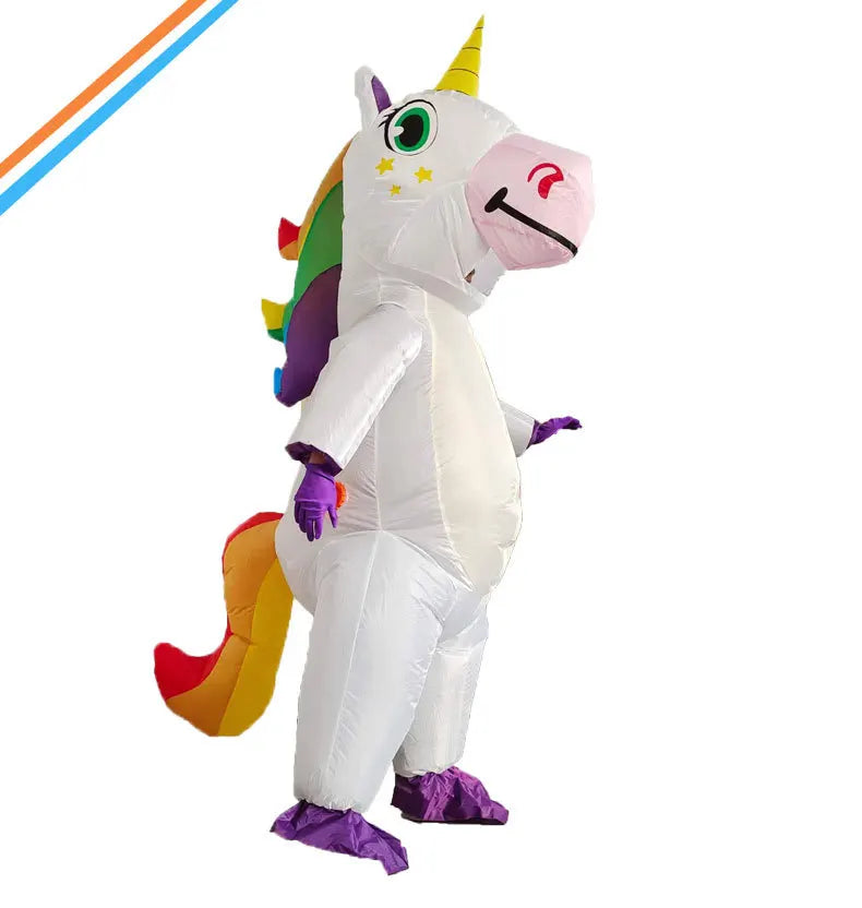 Süßes Einhorn Kostüm für 150-195cm Größe