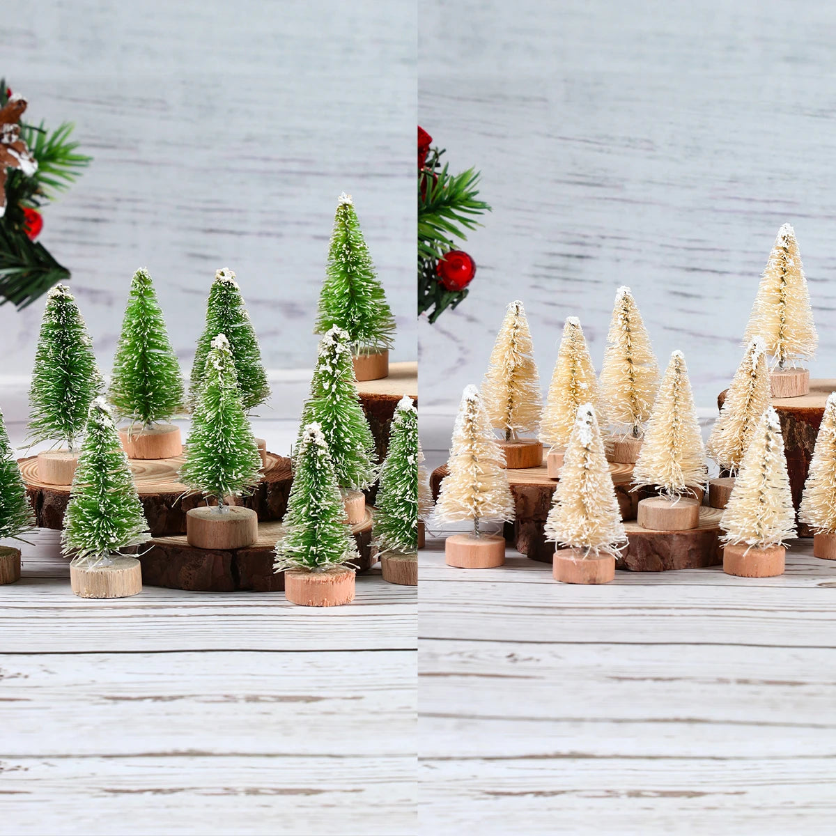 Mini Holz Weihnachtsbaum