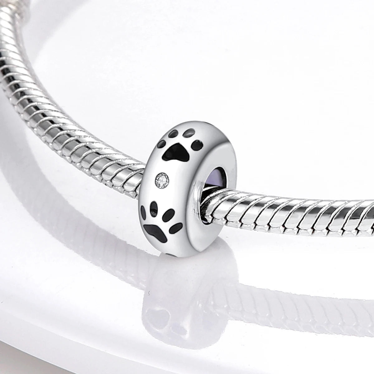 Silber Sunflower Glücksbringer für Pandora Armbänder