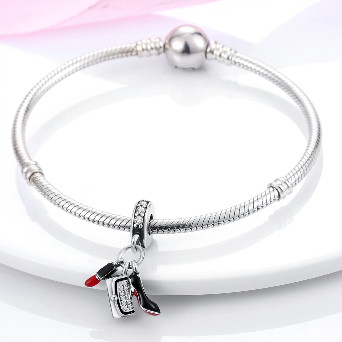 Silber Sunflower Glücksbringer für Pandora Armbänder