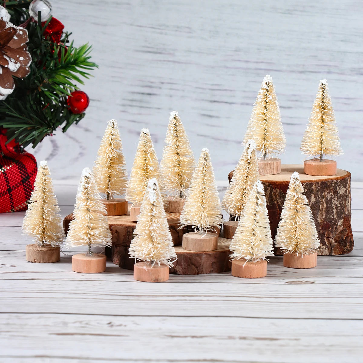 Mini Holz Weihnachtsbaum