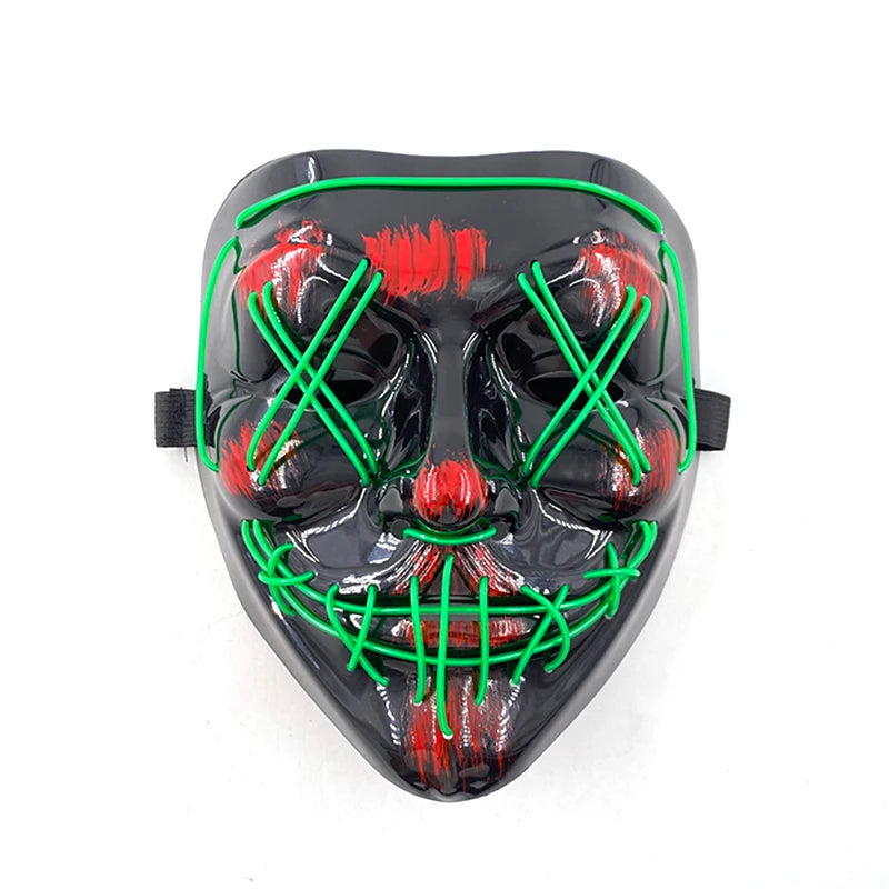 Glowing LED Maske für Halloween Cosplay Party