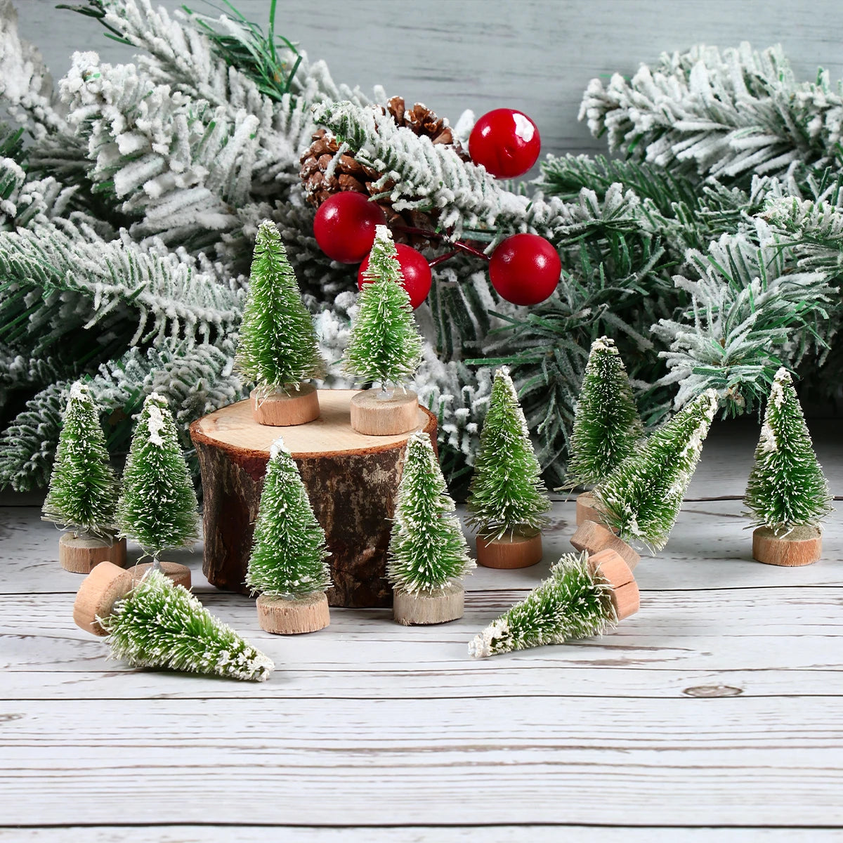 Mini Holz Weihnachtsbaum