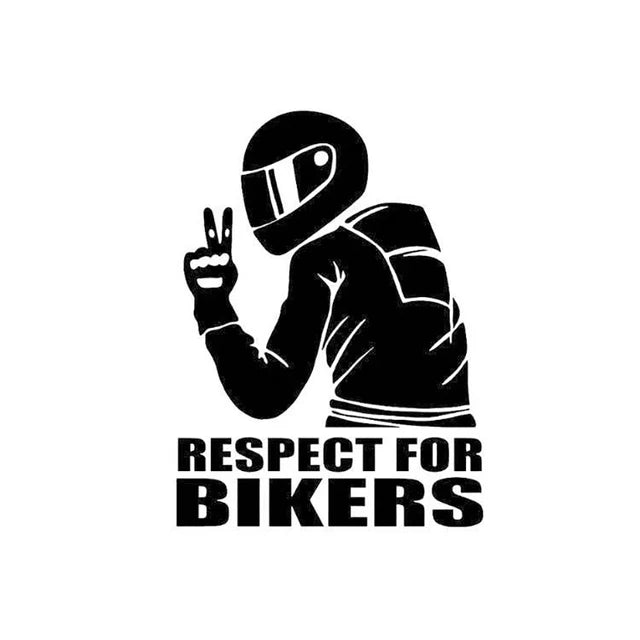 Respect for Bikers Aufkleber