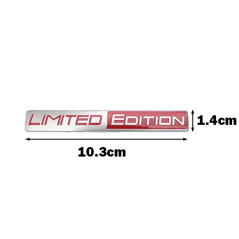 Aluminium Limited Edition Emblem