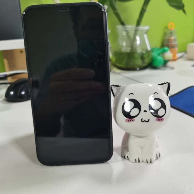 Keramik Mini Cartoon Katzen Pflanzentopf für DIY Projekt