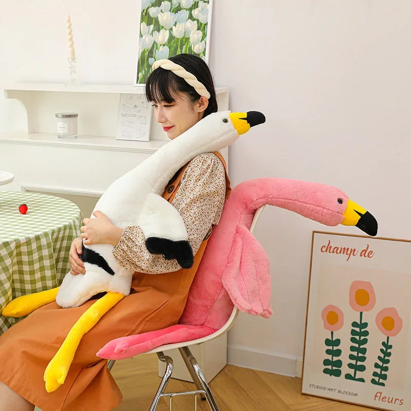 50cm-190cm Pinkes Flamingo Kuscheltier