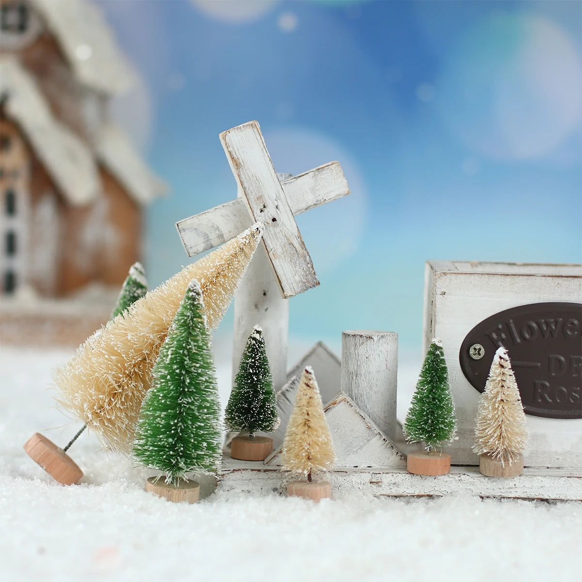 Mini Holz Weihnachtsbaum