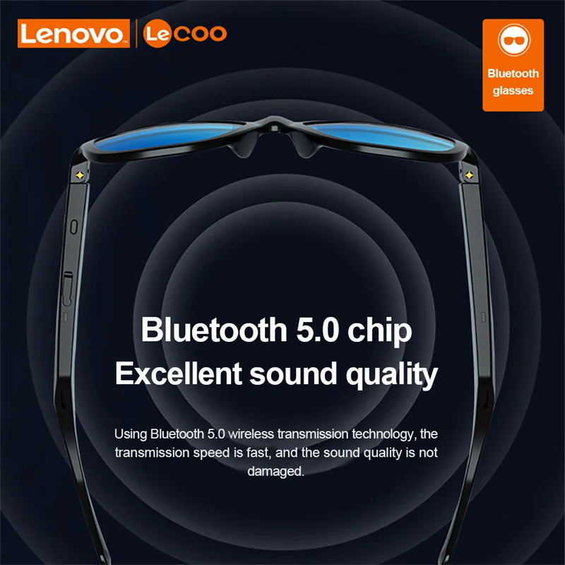 Lenovo Lecoo C8 Smarte Brille- Bluetooth Sonnenbrille