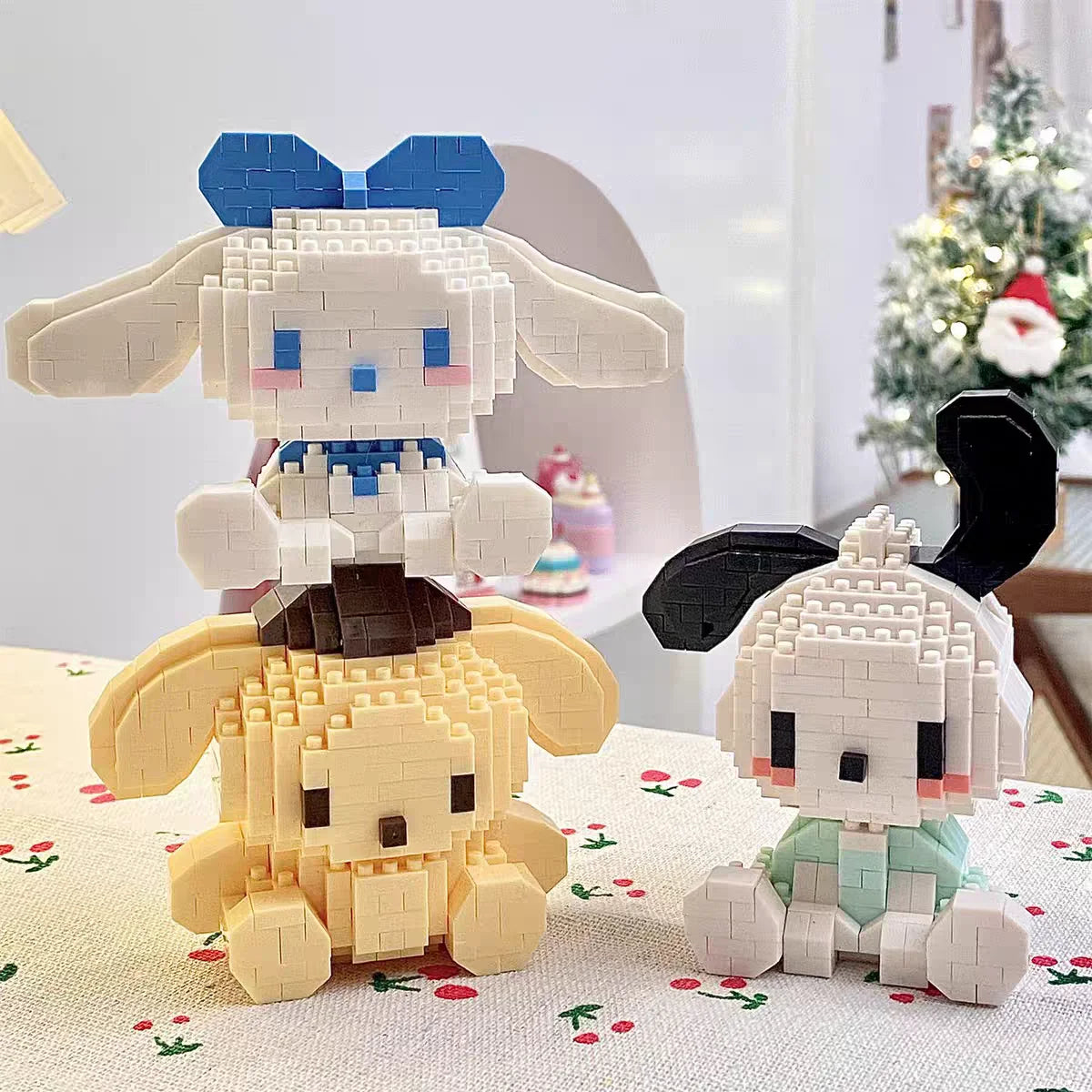 Anime Kätchen Katze Bausteine für Mädchen Kinder Geburtstag Weihnachtsgeschenk