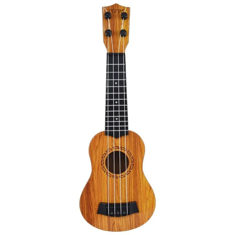 35cm Kinder Gitarre Spielzeug Kinder Musikinstrument mit Paddeln Yukrili Musik