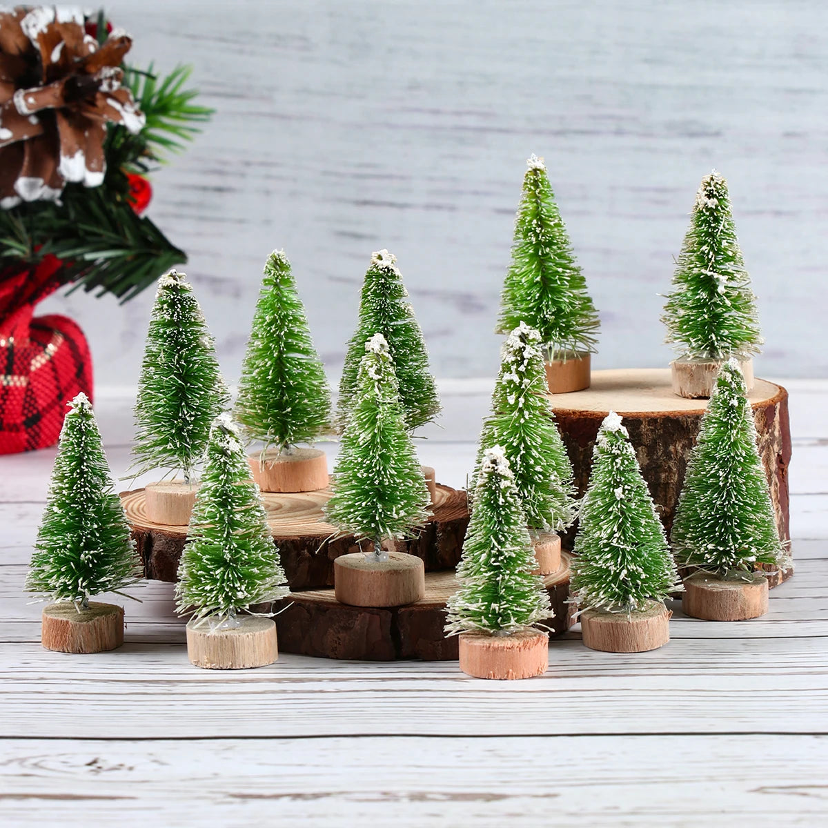 Mini Holz Weihnachtsbaum