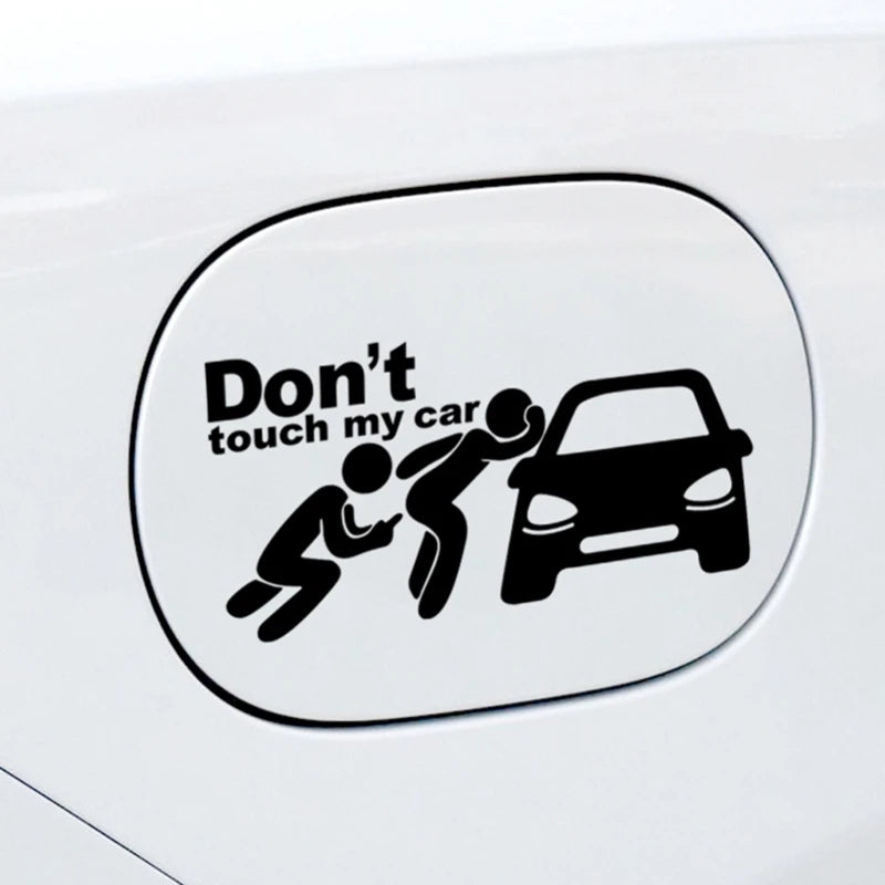 Don't Touch My Car Aufkleber