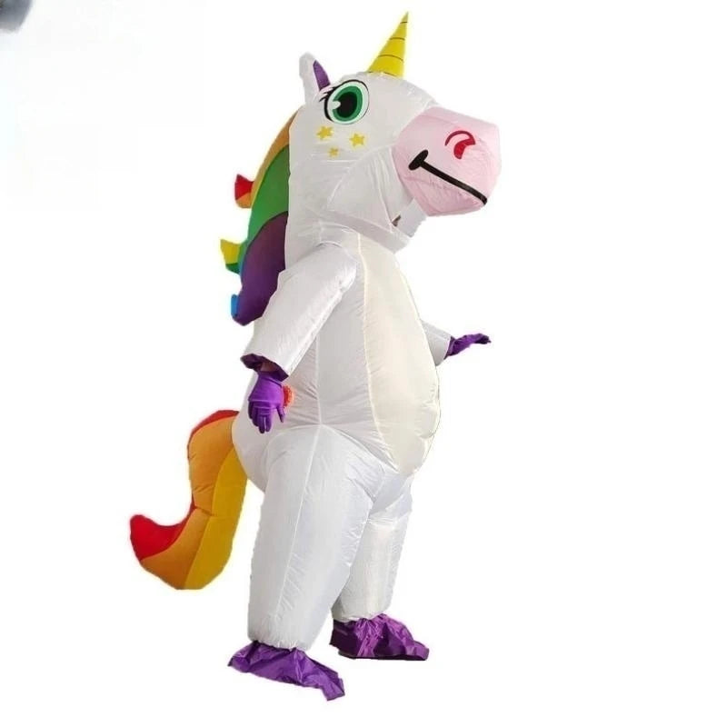 Süßes Einhorn Kostüm für 150-195cm Größe