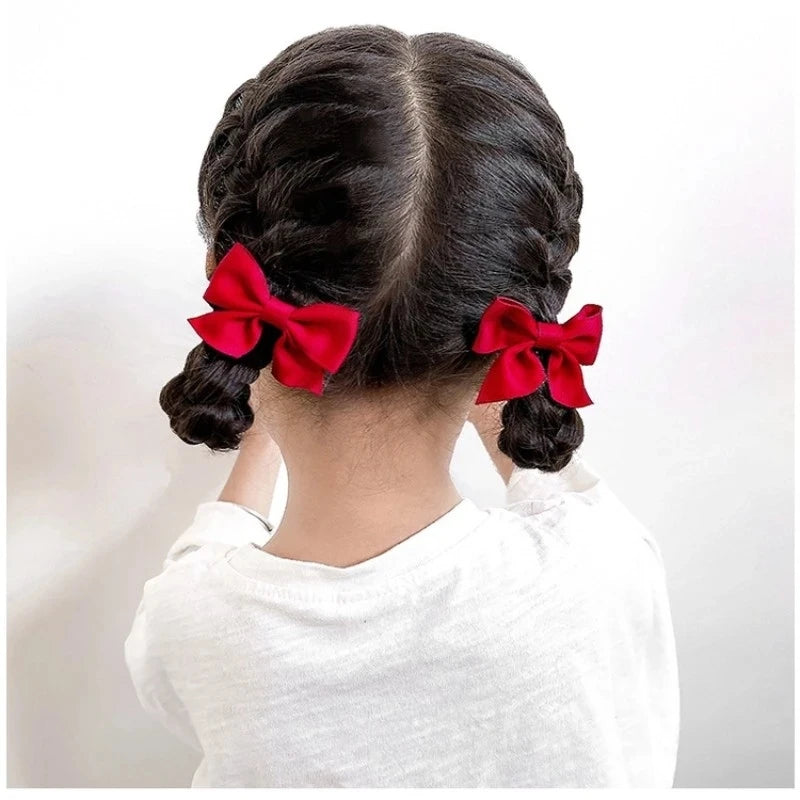 Elegante Blumen-Haarspangen 2er-Set für Kinder & Damen